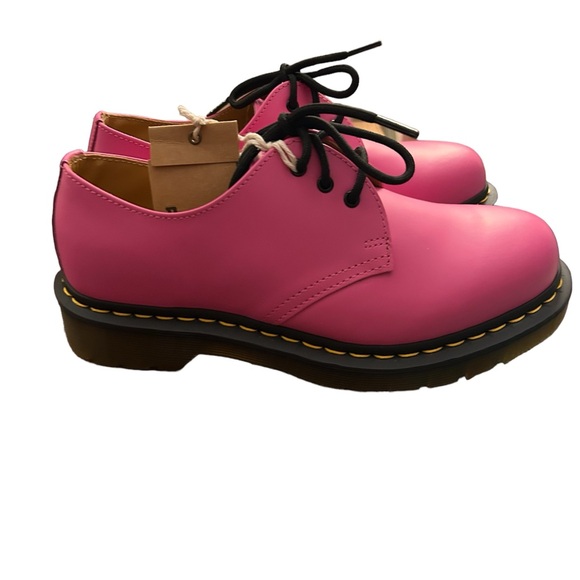 Dr. Martens Unisex 1461 Thrift Pink Oxfords - Picture 2 of 11